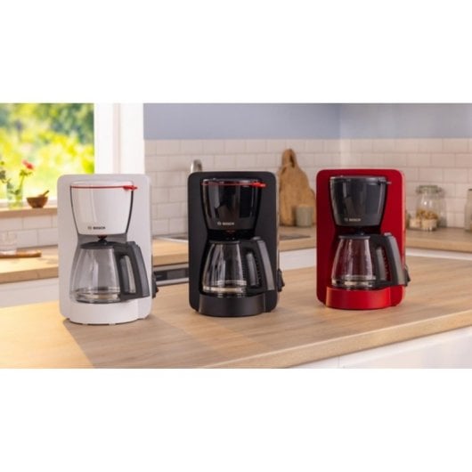 Cafetera de goteo Bosch TKA2M113 1,25 L 1200 W apagado automático filtro reutilizable