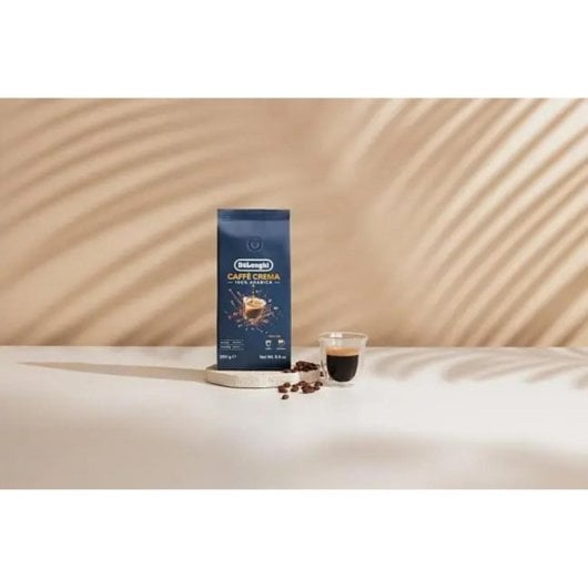 Café en grano De'Longhi Caffè Crema 250 g 100% Arábica Tueste ligero Bolsa