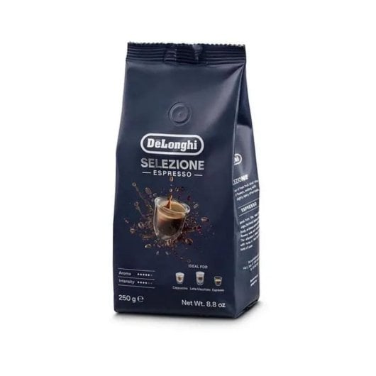Café en grano De'Longhi Selezione DLSC601 250 g 70% Arábica 30% Robusta Tueste Medio Bolsa