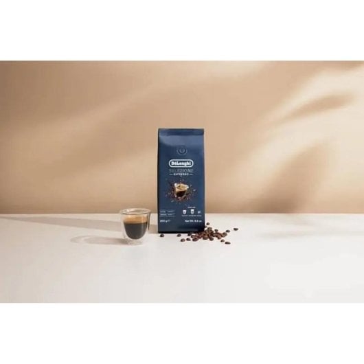 Café en grano De'Longhi Selezione DLSC601 250 g 70% Arábica 30% Robusta Tueste Medio Bolsa