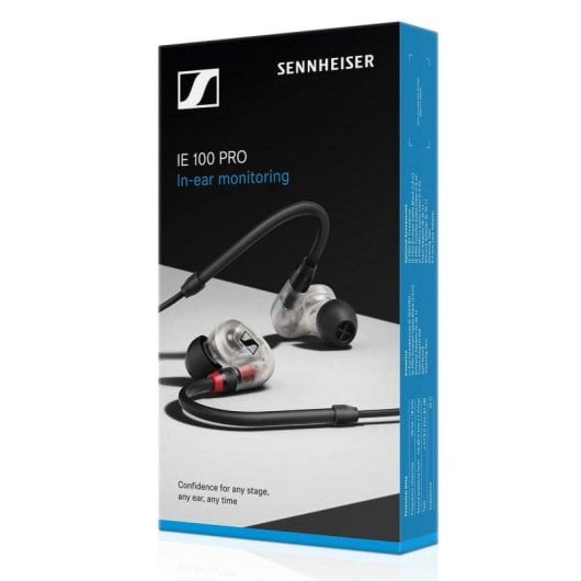 Kopfhörer Sennheiser IE 100 PRO Clear kabelgebunden In-Ear mit aktiver Geräuschunterdrückung Transparent