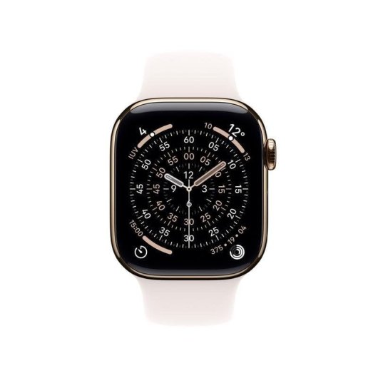 Apple Watch Series 11 5G NFC GPS 42mm Retina OLED Titan Gold Rosa S/M IP6X SpO2 Puls- und Schlafmonitor