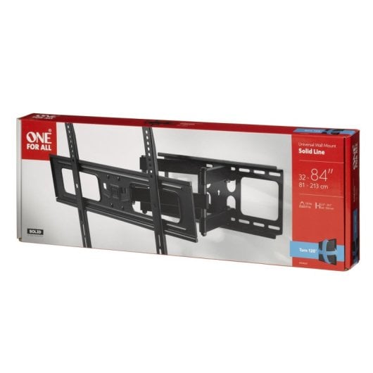 Suporte TV One For All WM4661 32 a 84 polegadas Giratório 60kg Parede Preto