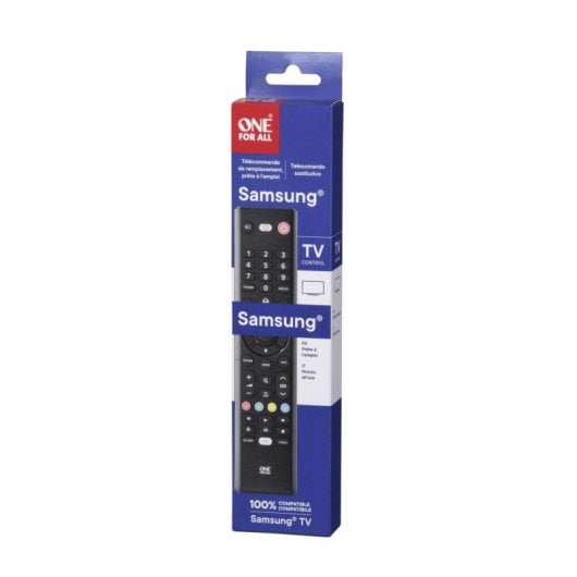 Mando a distancia universal Hama 00221064 para TV Panasonic IR inalámbrico, 56 botones, carcasa reciclada