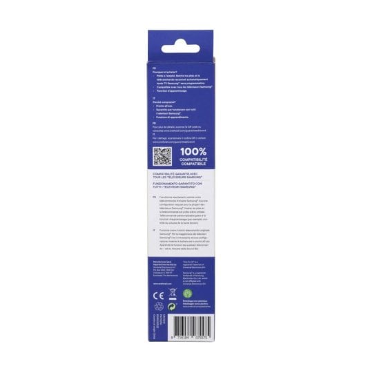 Mando a distancia universal Hama 00221064 para TV Panasonic IR inalámbrico, 56 botones, carcasa reciclada