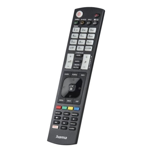 Mando a distancia Hama 00221061 para TV LG IR inalámbrico 52 botones plástico reciclado 10 m