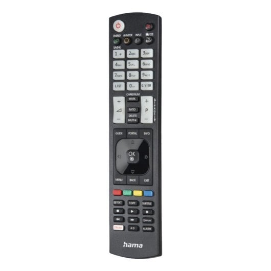 Mando a distancia Hama 00221061 para TV LG IR inalámbrico 52 botones plástico reciclado 10 m