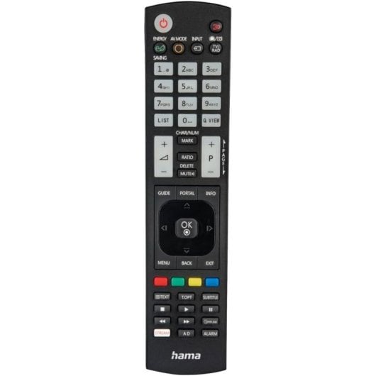 Mando a distancia Hama 00221061 para TV LG IR inalámbrico 52 botones plástico reciclado 10 m