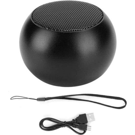 Altavoces Elbe Inalámbricos Bluetooth 3W con microSD, botones y batería 400 mAh