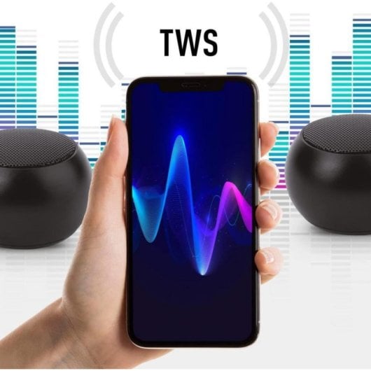 Altavoces Elbe Inalámbricos Bluetooth 3W con microSD, botones y batería 400 mAh