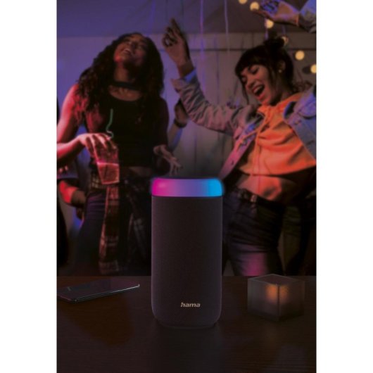 Altavoces Hama Portátil Inalámbrico Bluetooth 30W IPX4 LED True Wireless Stereo