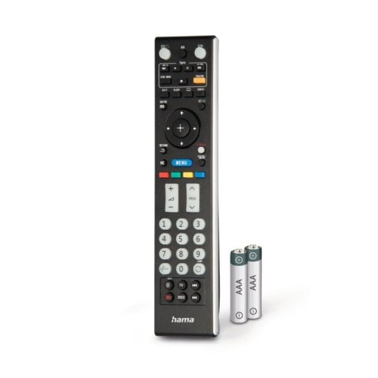 Mando a distancia Hama 00221062 para TV Sony IR inalámbrico 52 botones plástico reciclado