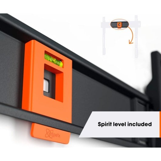 TV Wandhalterung Vogel's 1603 bis 100 Zoll 75 kg VESA 600x400 Fest Schwarz Ultra Slim