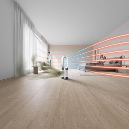Aire acondicionado Dyson Purifier Hot+Cool 290 m³/h Purificador Calefactor 27 m² Mando LCD Blanco