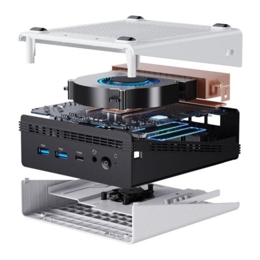 PC Sobremesa Chuwi UBox Ryzen 5 6600H 16GB 512GB SSD Radeon 660M