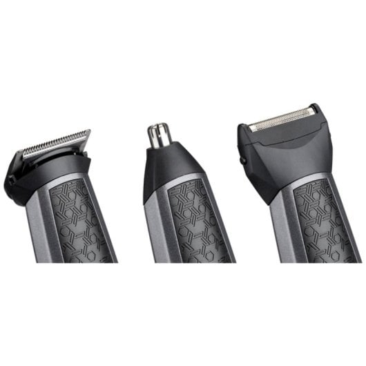 Cortapelos BaByliss MT727E Titanio Inalámbrico 0,5-8 mm Todo en Uno Negro Plata Accesorios