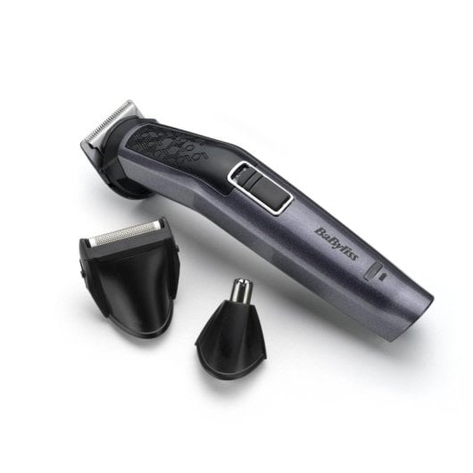Cortapelos BaByliss MT727E Titanio Inalámbrico 0,5-8 mm Todo en Uno Negro Plata Accesorios