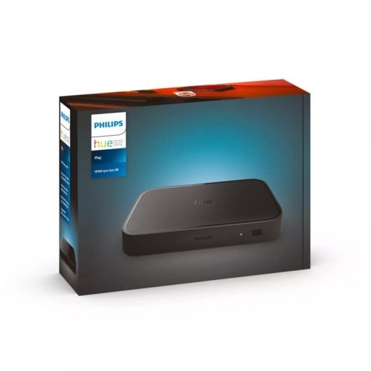 Philips Hue Play HDMI sync box 8K controller multizona compatibile HDMI 2.1 WiFi