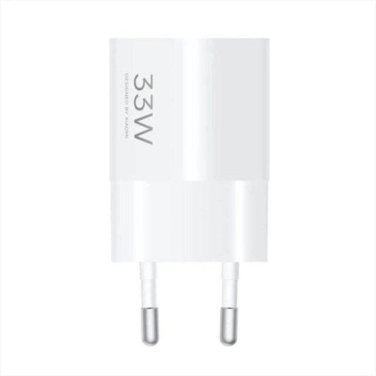 Caricatore Xiaomi 33W Nano Power Adapter GaN USB-C Bianco ultra compatto