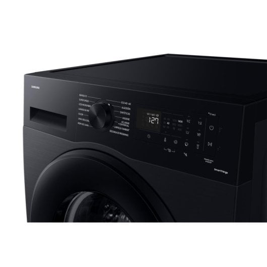 Lavadora Samsung WW11DG5B25ABEC 11kg Carga Frontal 1400rpm A Negra AI EcoBubble WiFi