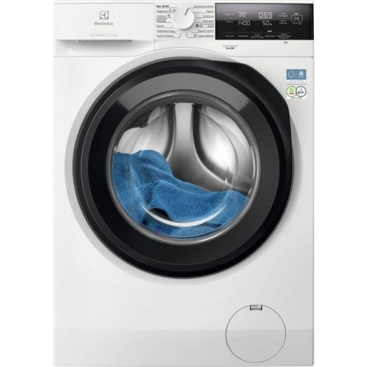 Lavadora Electrolux EFI7394N2B 9kg Carga Frontal 1400rpm Clase A Blanca con Vapor y SensiCare+