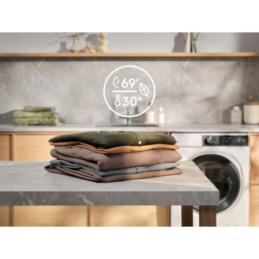 Lavadora Electrolux EFI7394N2B 9kg Carga Frontal 1400rpm Clase A Blanca con Vapor y SensiCare+