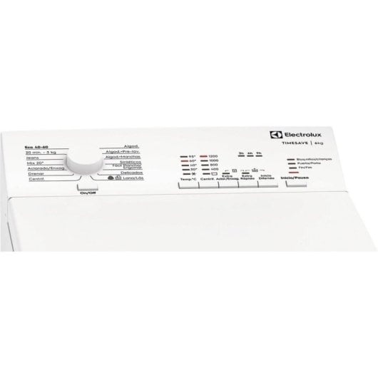 Lavadora Electrolux EN5T8621NA 6 kg Carga Superior 1200 rpm Clase A Blanca TimeSave AutoSense