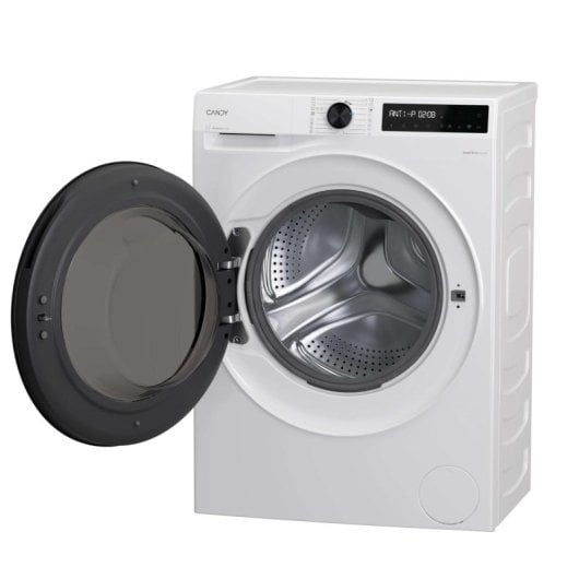 Lavasecadora Candy BWR 4128BL8-S 12kg A con Wi-Fi, Bluetooth y Vapor