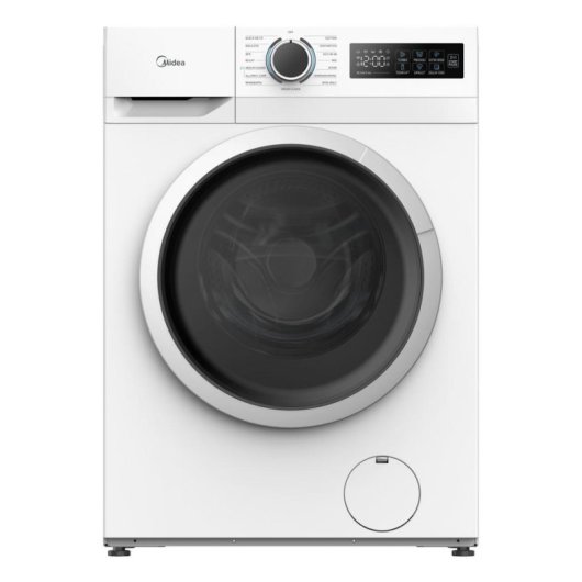 Máquina de Lavar Roupa Midea Carga Frontal 10 kg 1400 rpm A Vapor Branca
