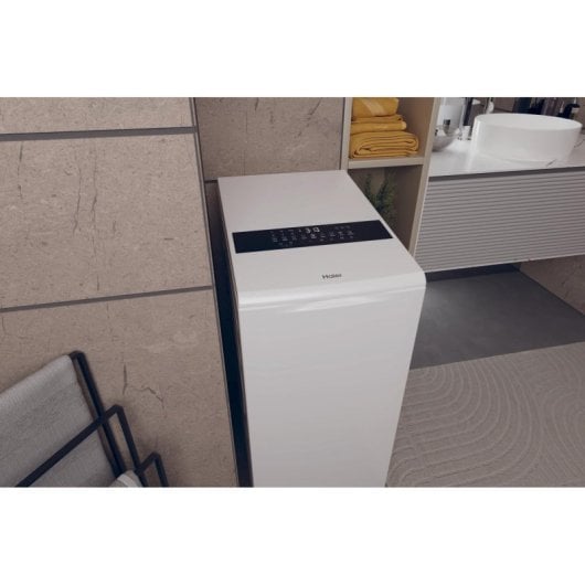 Lavadora Haier HW90-BPD13386U1 9kg Carga Superior 1300rpm A Blanca con Autodosificación WiFi