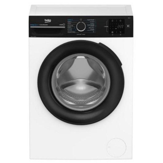 Lavadora Beko WRT71236WI 7kg Carga Frontal 1200rpm A Blanca Display Inverter AquaStop Pausa+Carga
