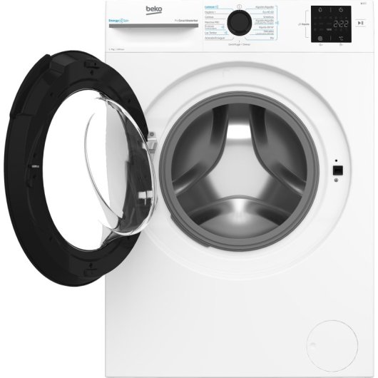 Máquina de Lavar Roupa Beko BM3WFU3721WB 7kg Carga Frontal 1200rpm A Branca Pausa+Carga Inverter