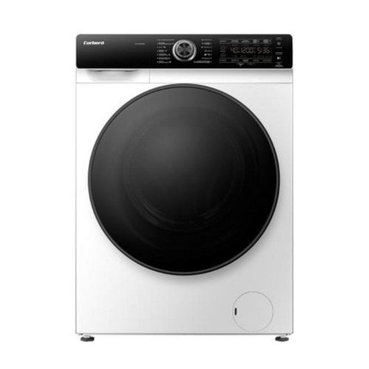 Lavadora 10kg Carga Frontal 1400rpm A Blanca Inverter Vapor 14 Programas