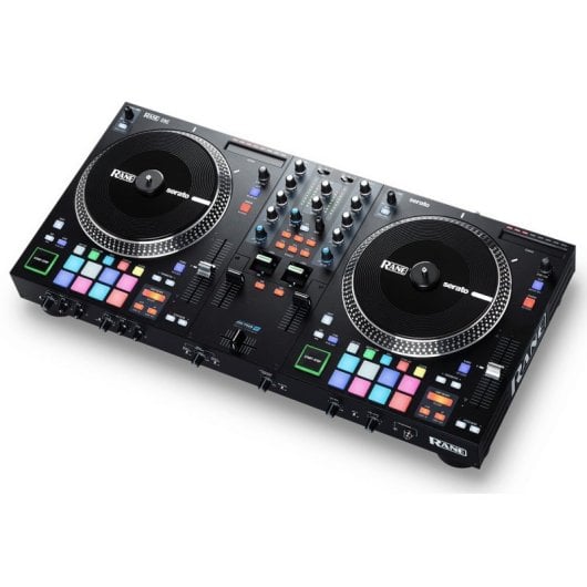 Contrôleur DJ Rane One DVS, 2 plateaux 7 pouces, acier, USB Type-B, XLR, AC