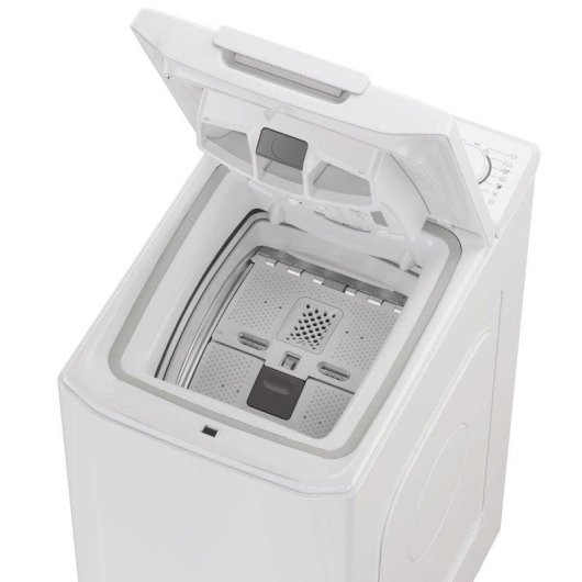 Máquina de Lavar Roupa Candy TCA063D3-S Carga Superior 6 kg 1000 rpm Classe C Wi-Fi Branca