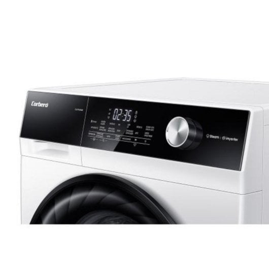 Lavadora 7kg Carga Frontal 1400rpm A Blanca Motor Inverter con Vapor y Pausa+Carga