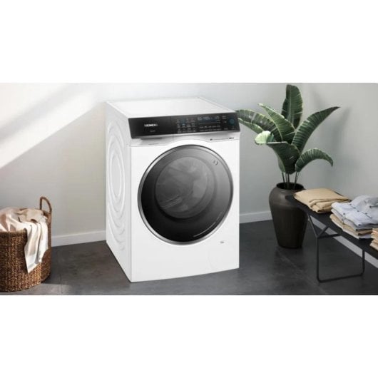 Máquina de lavar e secar roupa Siemens 10,5 kg A iQ700 WN54C2A0ES com i-Dos, Home Connect e motor iQdrive