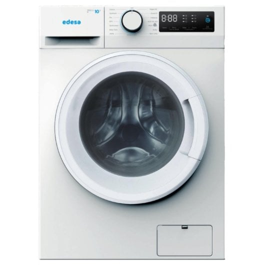Lavadora Edesa EWF-1710 WH 10 kg Carga Frontal 1500 rpm B Blanca con Motor Inverter Display