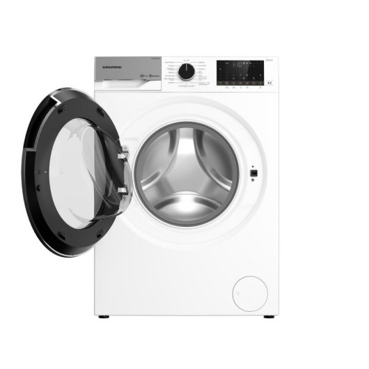 Máquina de Lavar Roupa Grundig GW7P594110W 9kg Carga Frontal 1400rpm Classe A Branca GentleWave SupremeRefresh