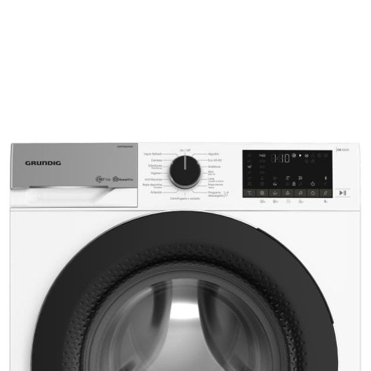 Máquina de Lavar Roupa Grundig GW7P594110W 9kg Carga Frontal 1400rpm Classe A Branca GentleWave SupremeRefresh