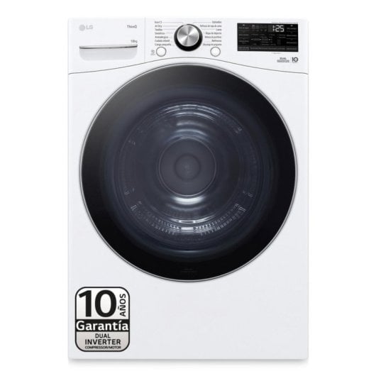 Secadora de condensación LG RH18U8AVCW 18 kg Clase energética D bomba de calor Wi-Fi Inverter XXL
