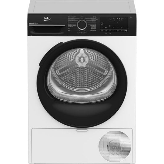 Secadora bomba de calor Beko BM3T49240W 9 kg  C Aquawave OptiSense Motor ProSmart Inverter