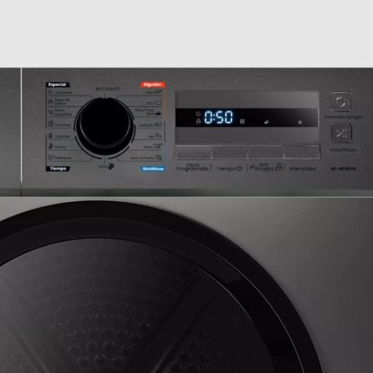 Secador de roupa Infiniton SD-BC8EDX 8 kg E Inox Dark Anti-Rugas Condensação