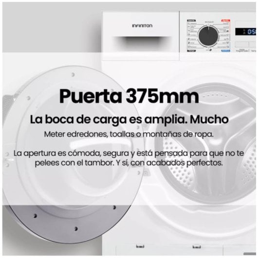 Secador de roupa Infiniton SD-BC8EDX 8 kg E Inox Dark Anti-Rugas Condensação