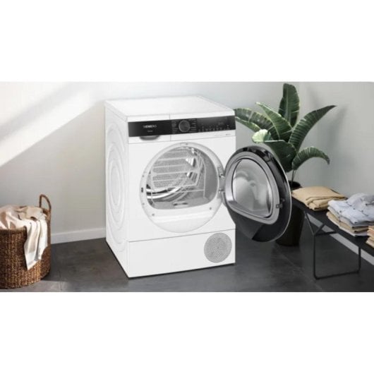Secadora de bomba de calor Siemens iQ500 WQ45G2D1ES 9 kg Clase energética C antiarrugas y sensores inteligentes