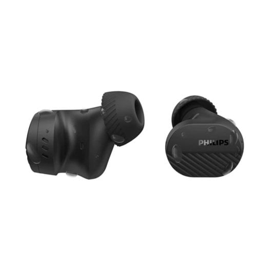 Auriculares Philips TAT5000BK Inalámbricos Bluetooth con Cancelación de Ruido, Micrófono y protección IPX5 Negros