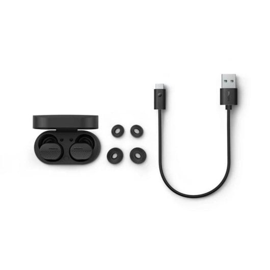 Auriculares Philips TAT5000BK Inalámbricos Bluetooth con Cancelación de Ruido, Micrófono y protección IPX5 Negros