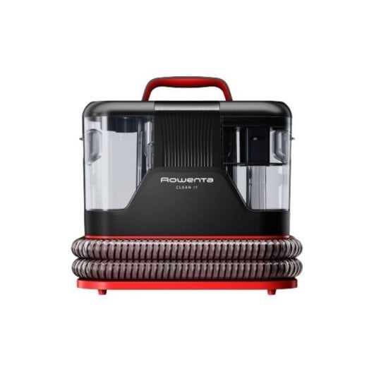 Aspirador autolimpante para estofos Rowenta Clean It IN5012 400 W 1,8 L, preto/vermelho