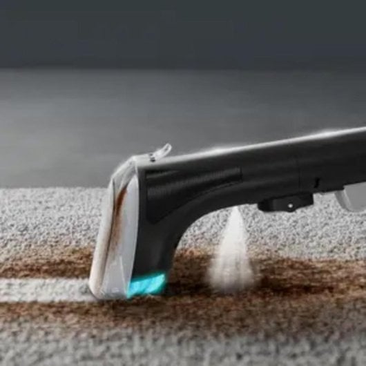 Aspirador autolimpante para estofos Rowenta Clean It IN5012 400 W 1,8 L, preto/vermelho