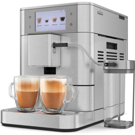 Cafeteira superautomática KitchenAid 5KES8558ESX 2,2 L 15 bar com moinho e vaporizador